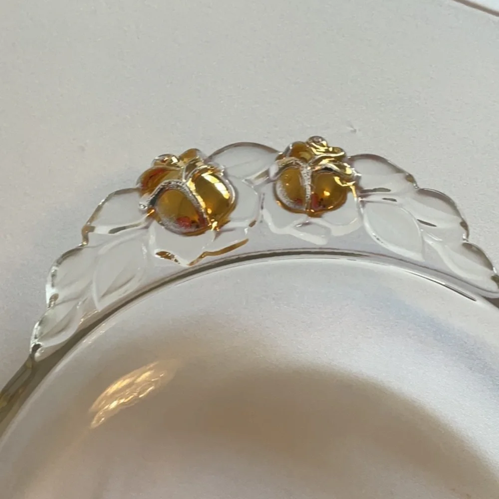 Oval Glass Tray